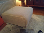 Gebreide hoes voor hocker